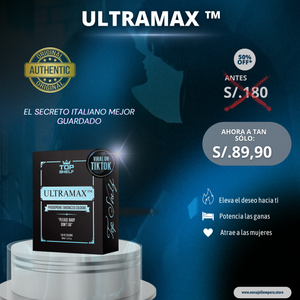 HEER LOSS - ULTRAMAX™ -PERFUME FEROMONAS PARA HOMBRE