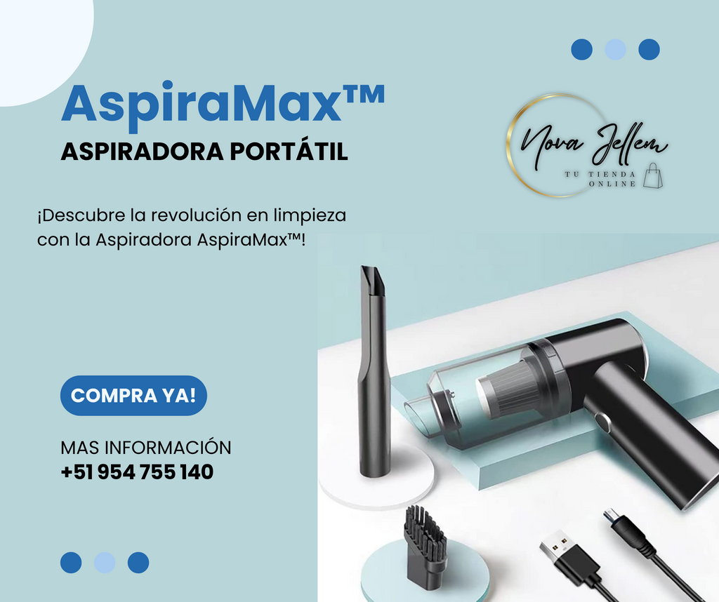AspiraMax ™ Aspiradora Portátil – Tu tienda online